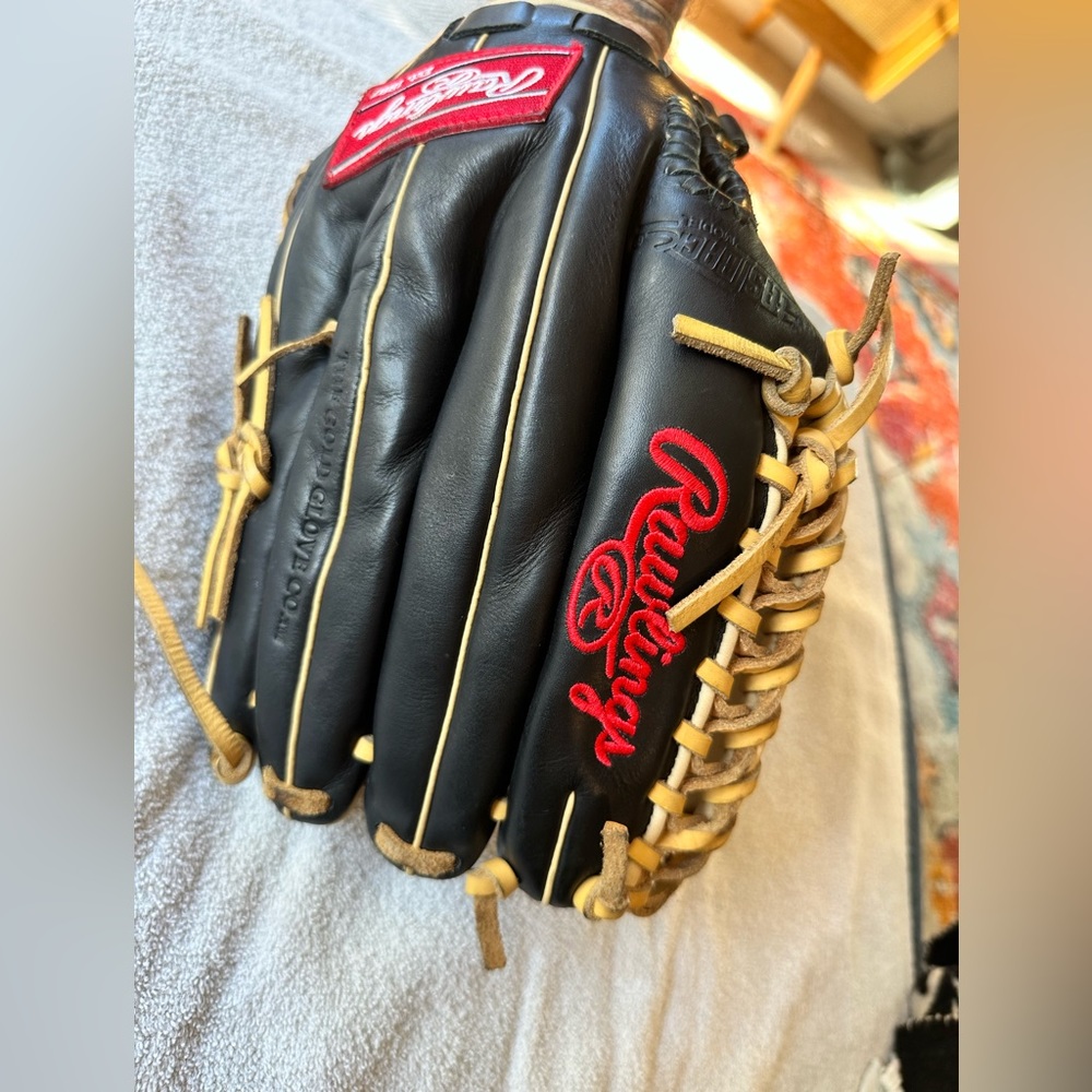 Men’s Baseball Glove. Left Handed Glove. Size 12 3/4… Gem